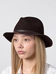 Шляпа BAILEY арт. 70675 WANDERER (темно-коричневый)